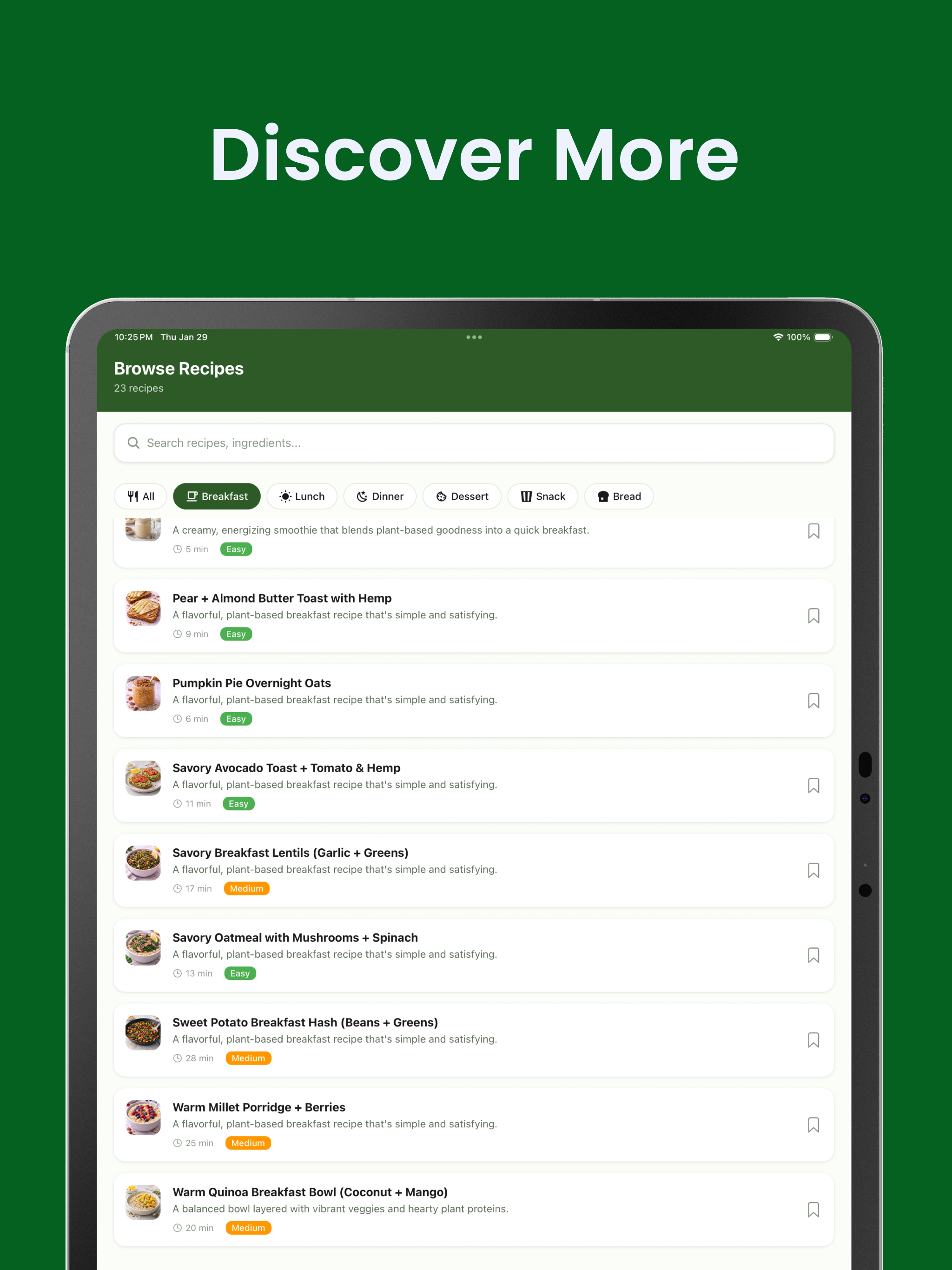 Vegan Daily: Easy Plant-Based screenshot 7