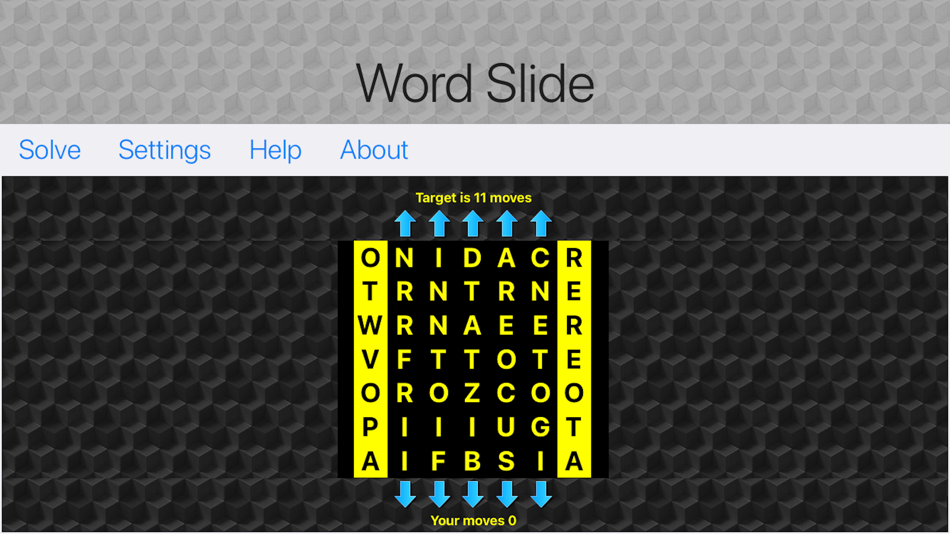 #3. Super Simple Word Slider (iOS) 由: Paul Beardow