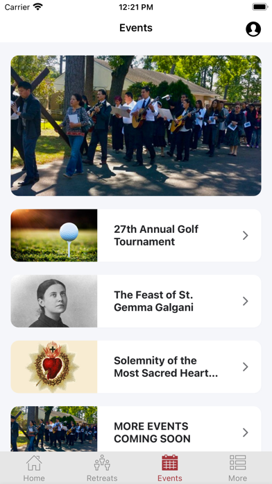 Holy Name Retreat Center Screenshot