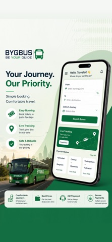 Bygbus - Bus Ticket Booking screenshot
