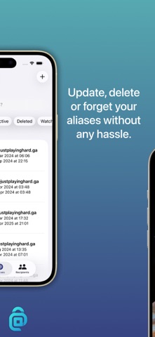 addy.io screenshot