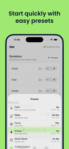 Simple Breathwork - Slow Screenshot 6 of 7