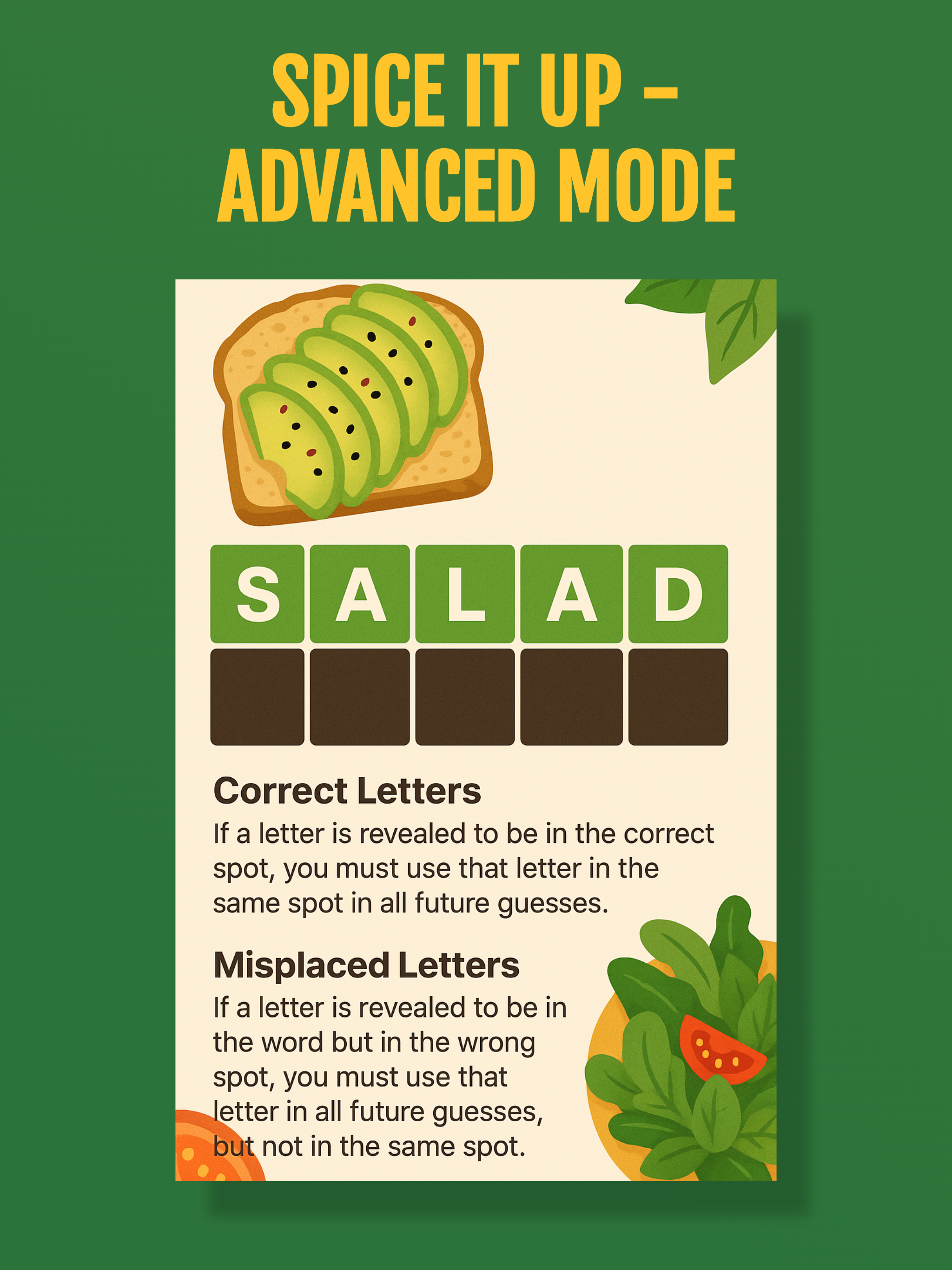 Foodle Words