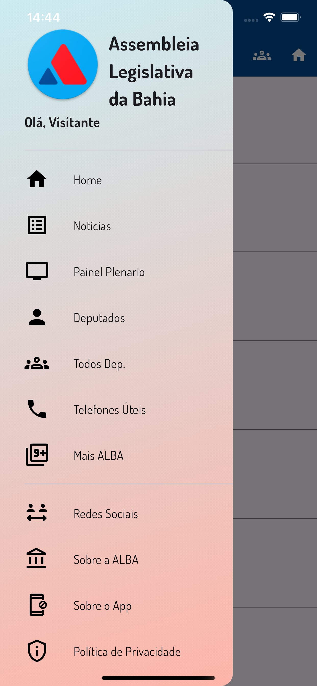 Aplicativo Alba