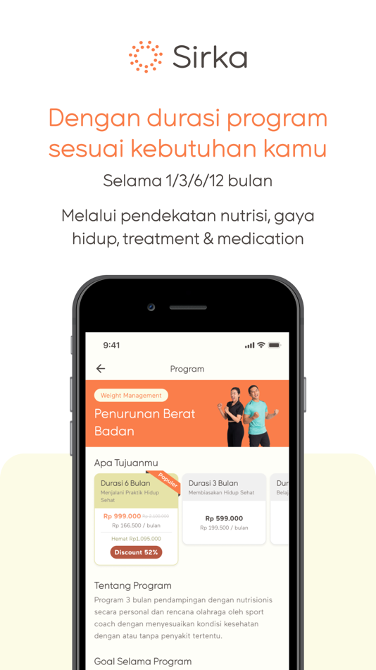 #2. Sirka-Obesity & Metabolic Care (iOS) De: PT Sejuta Kawan Sehat