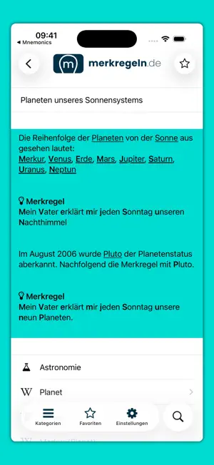 merkregeln.de - Alles gemerkt! screenshot 2