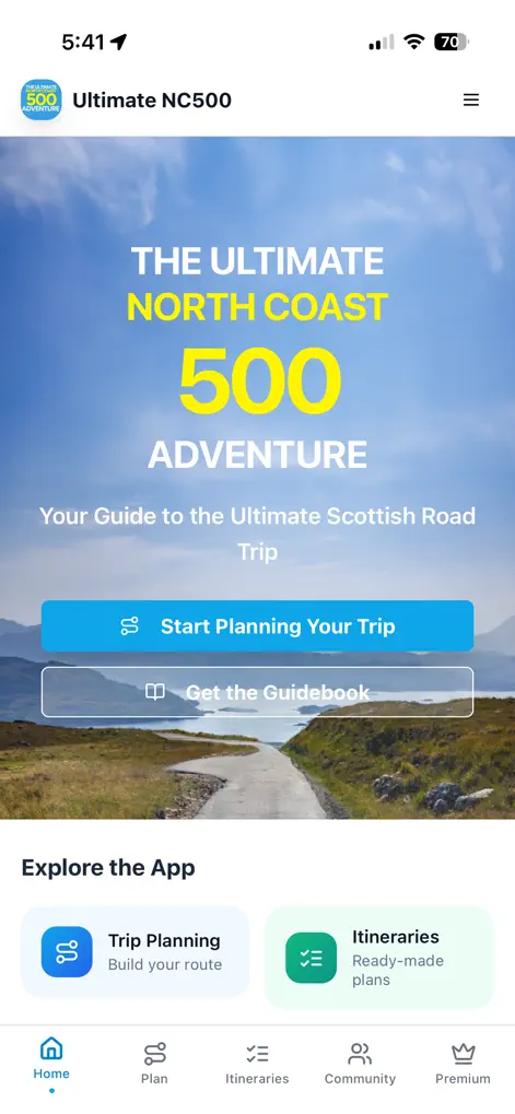 The Ultimate NC500 Adventure - Travel App | MWM