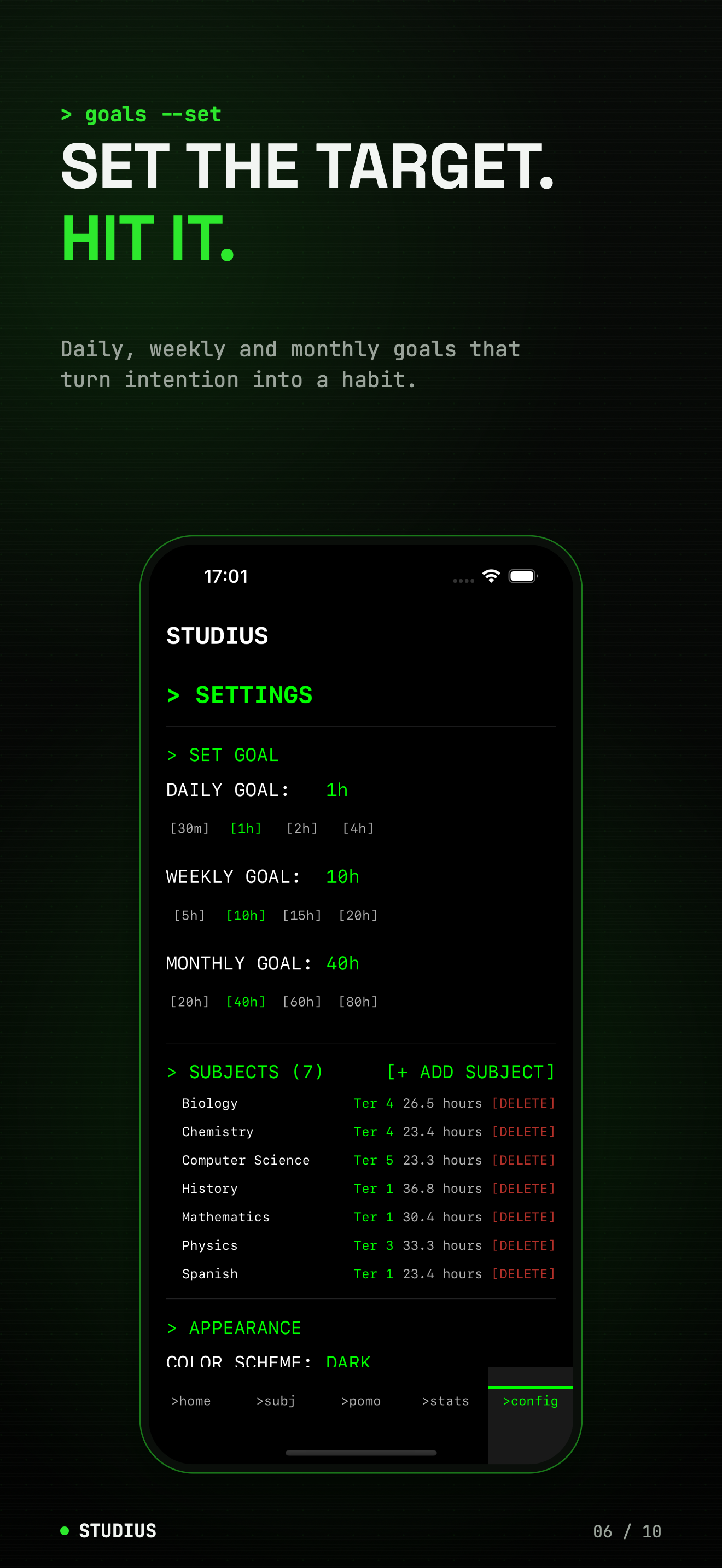 Studius: Study Timer Tracker