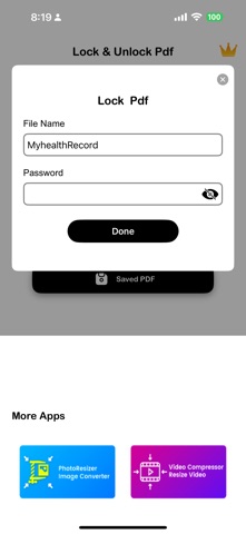 Lock Pdf & Unlock PDF Offline Screenshot 4 of 6