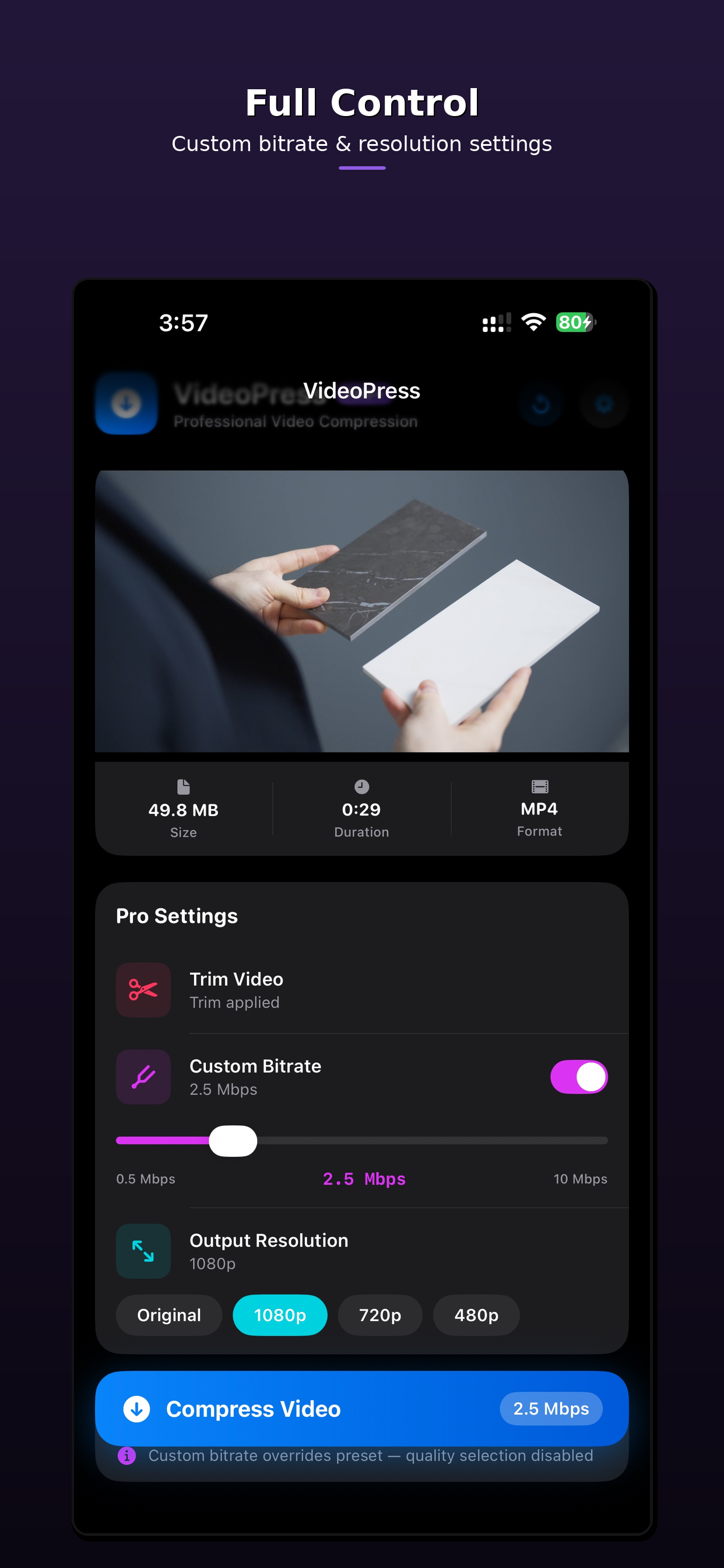 VideoPress - Video Compressor