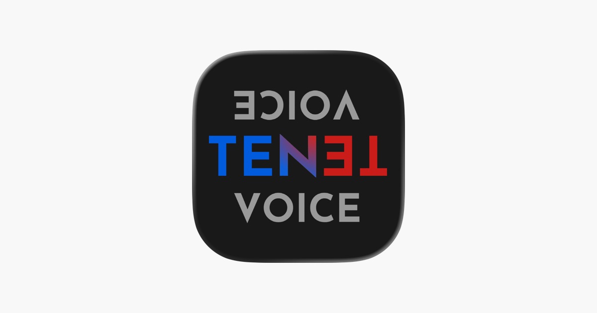 ‎Tenet Voice – Reverse Audio‑App – App Store