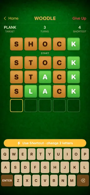 Woodle: Word Ladder Game screenshot 4