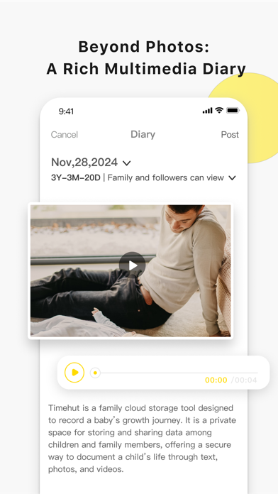TimeHut - Baby Album Screenshot