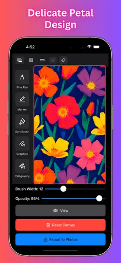 Скриншот Sketchful - Drawing Pad на iPhone 6