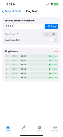 App screenshot