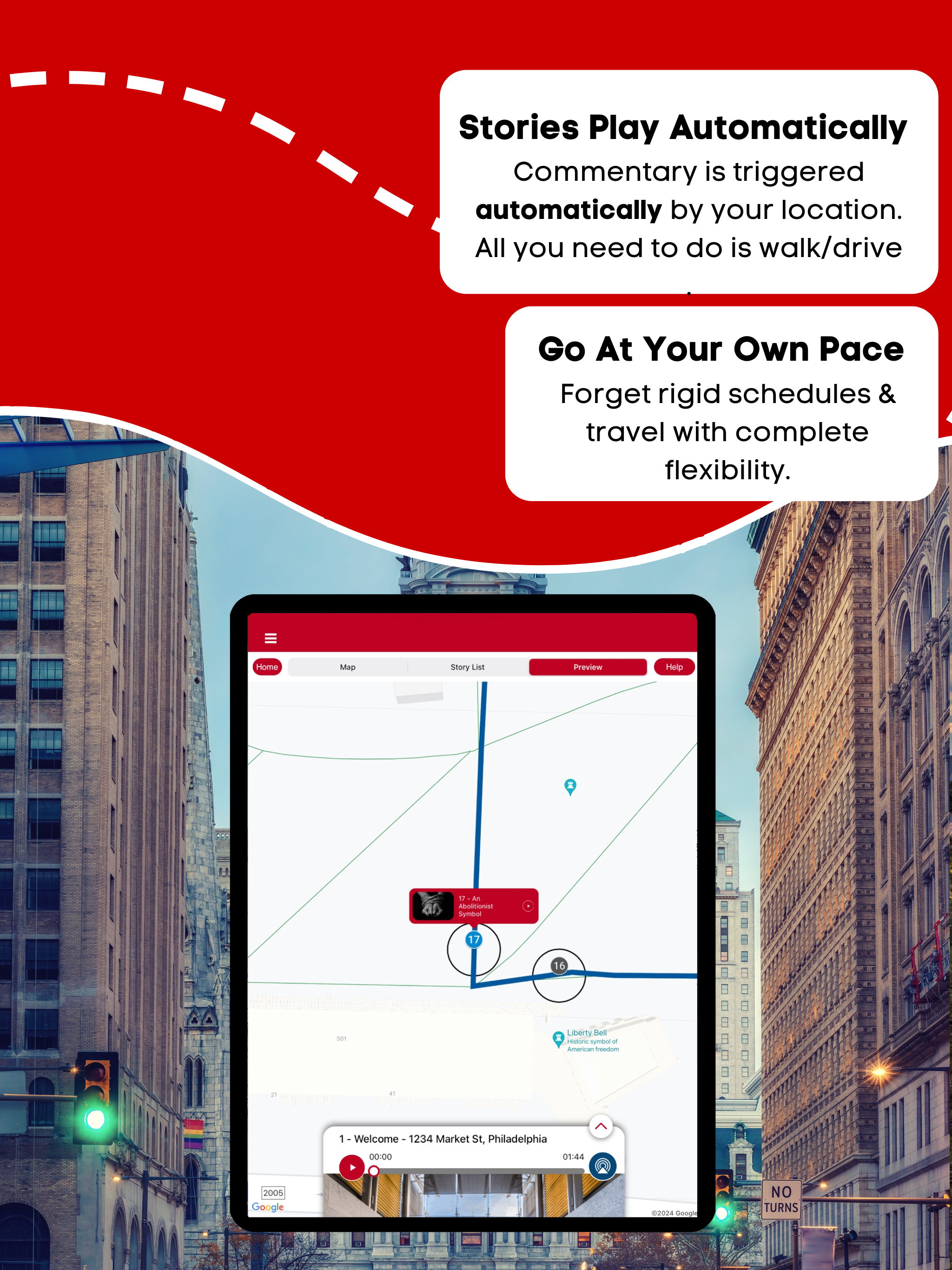 Historic Philadelphia GPS Tour screenshot 11