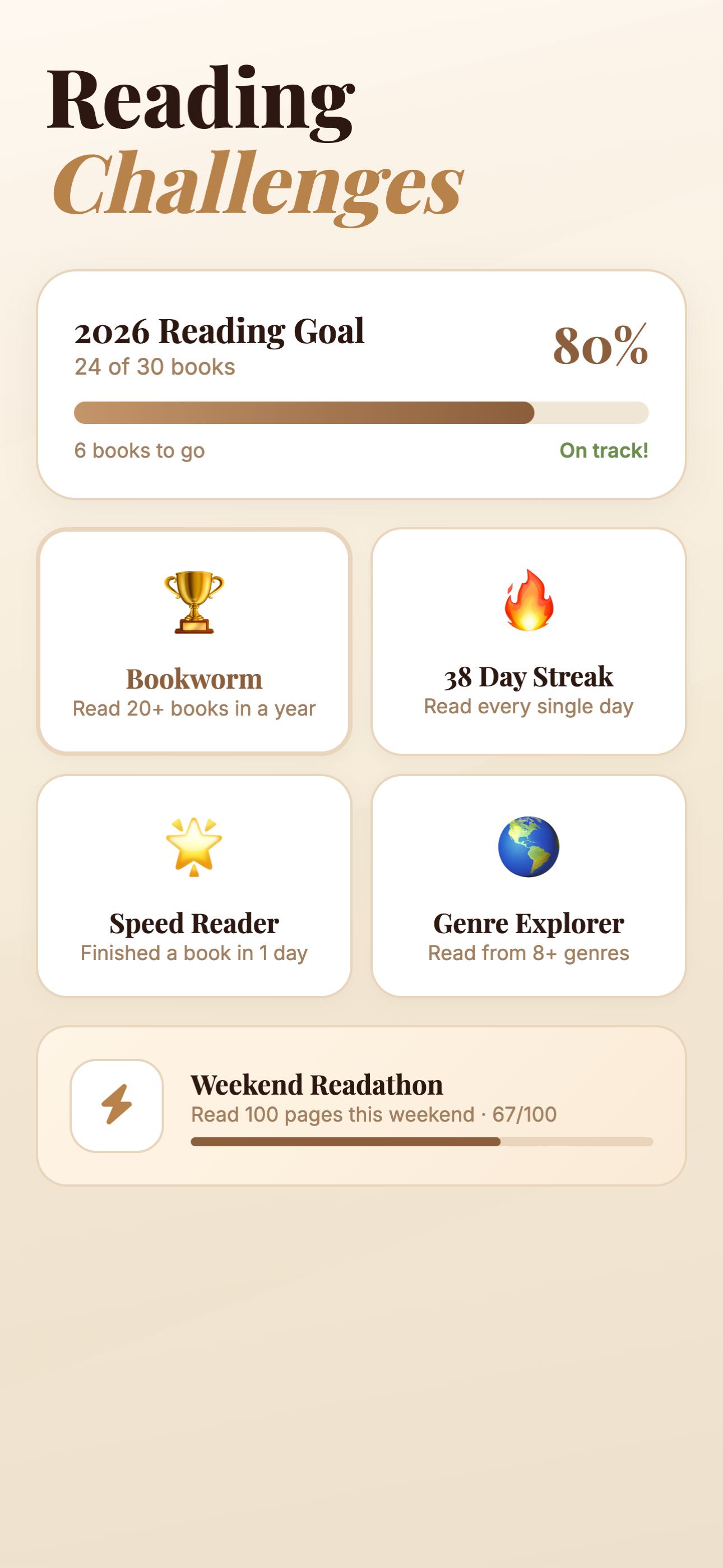 Book Tracker: Reading Journal