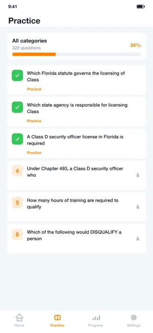 Florida Guard Card Class D screenshot 2