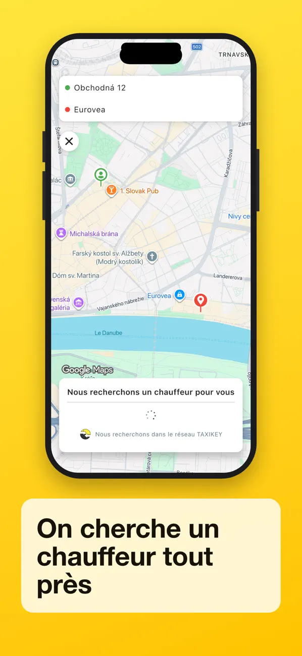 Screenshot #2 pour POME TAXI Slovaquie