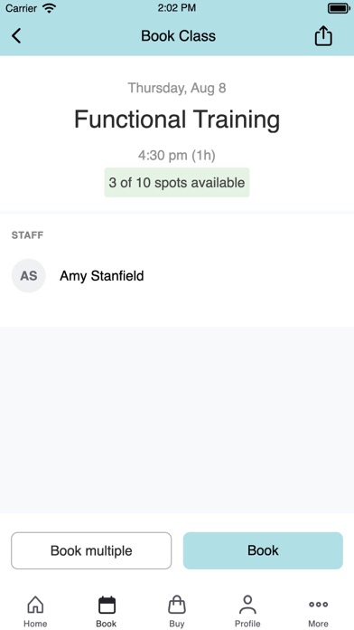 Seaside Fitness Screenshot
