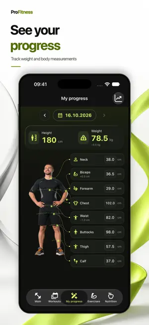 Pro Fitness: Gym Workout Plans screenshot 3