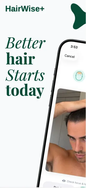 HairWise: Hair Loss Tracker screenshot 1