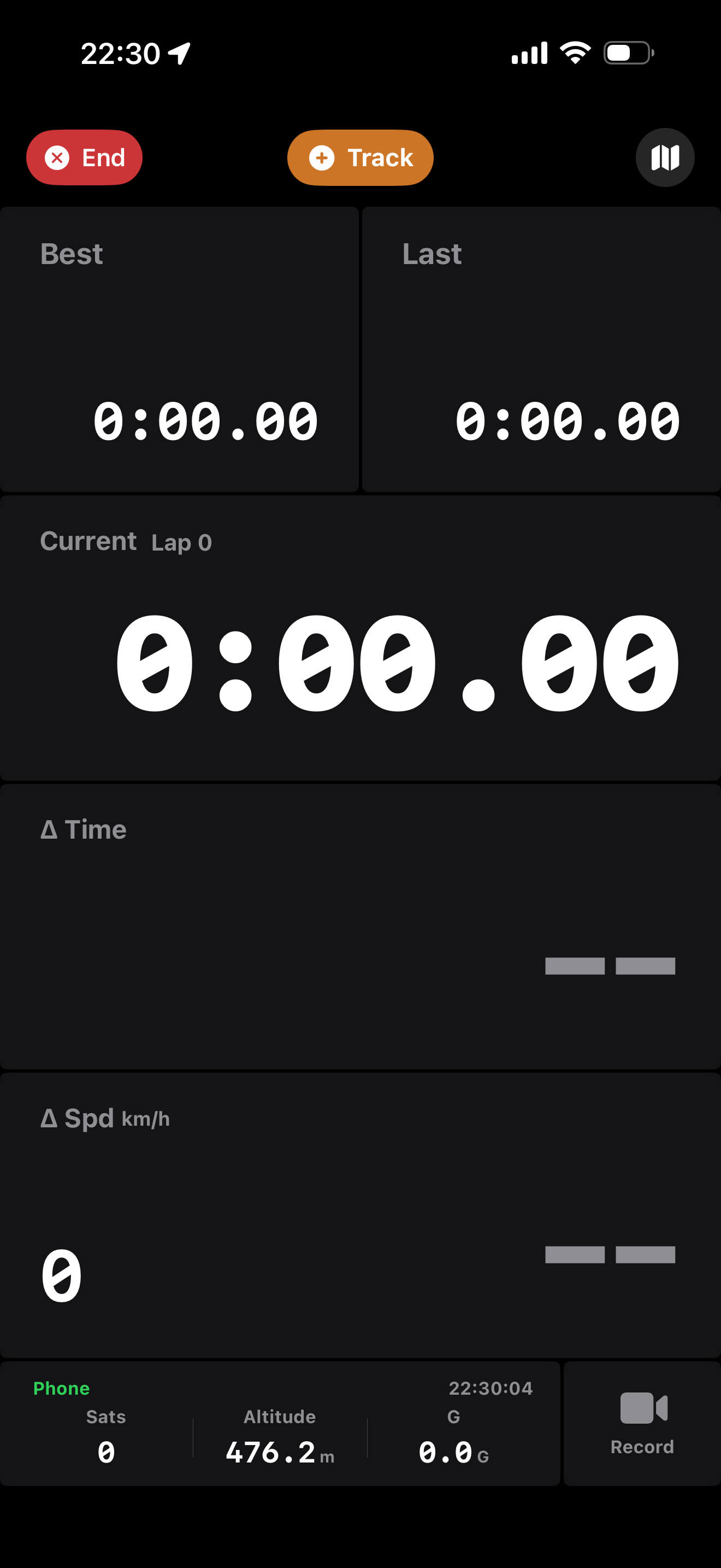 BlazePush-LapTimer screenshot 4