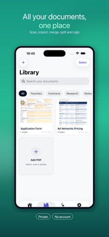 PDF Genius: AI Editor & Scan Screenshot 4 of 5