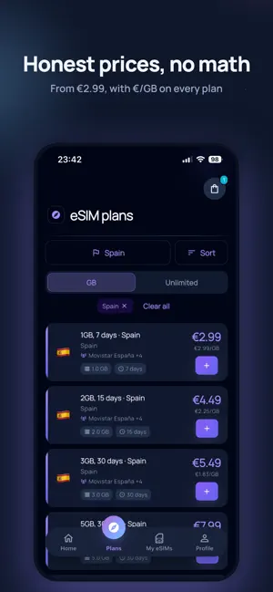 esimystic: Travel eSIM & Data screenshot 2