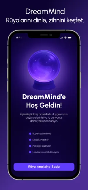 DreamMind - Rüya Analizi screenshot 1