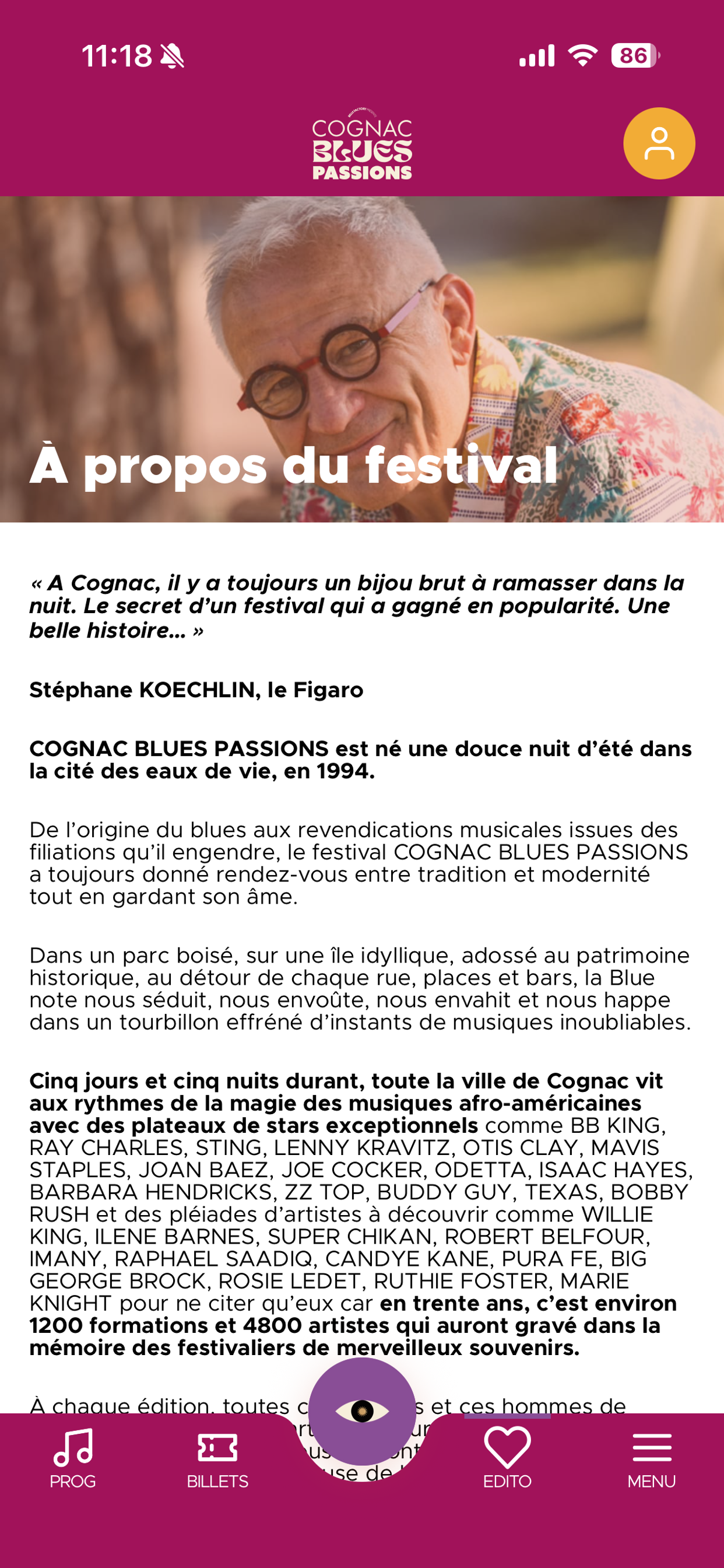 Cognac Blues Passions 2026