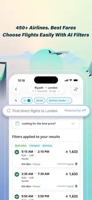 Almosafer: Flights & Stays screenshot 2