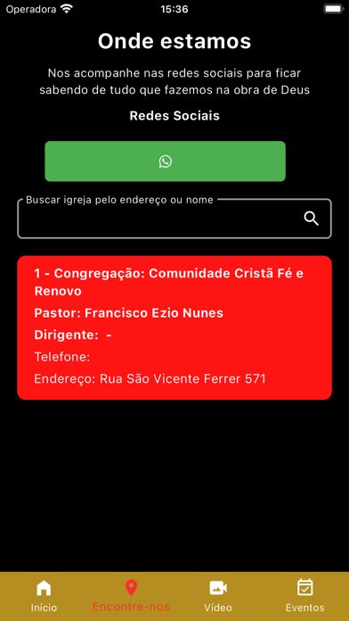 Screenshot #3 pour COMUNIDADE CRISTÃ FÉ E RENOVO