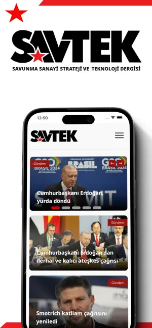 SAVTEK Dergi screenshot 1