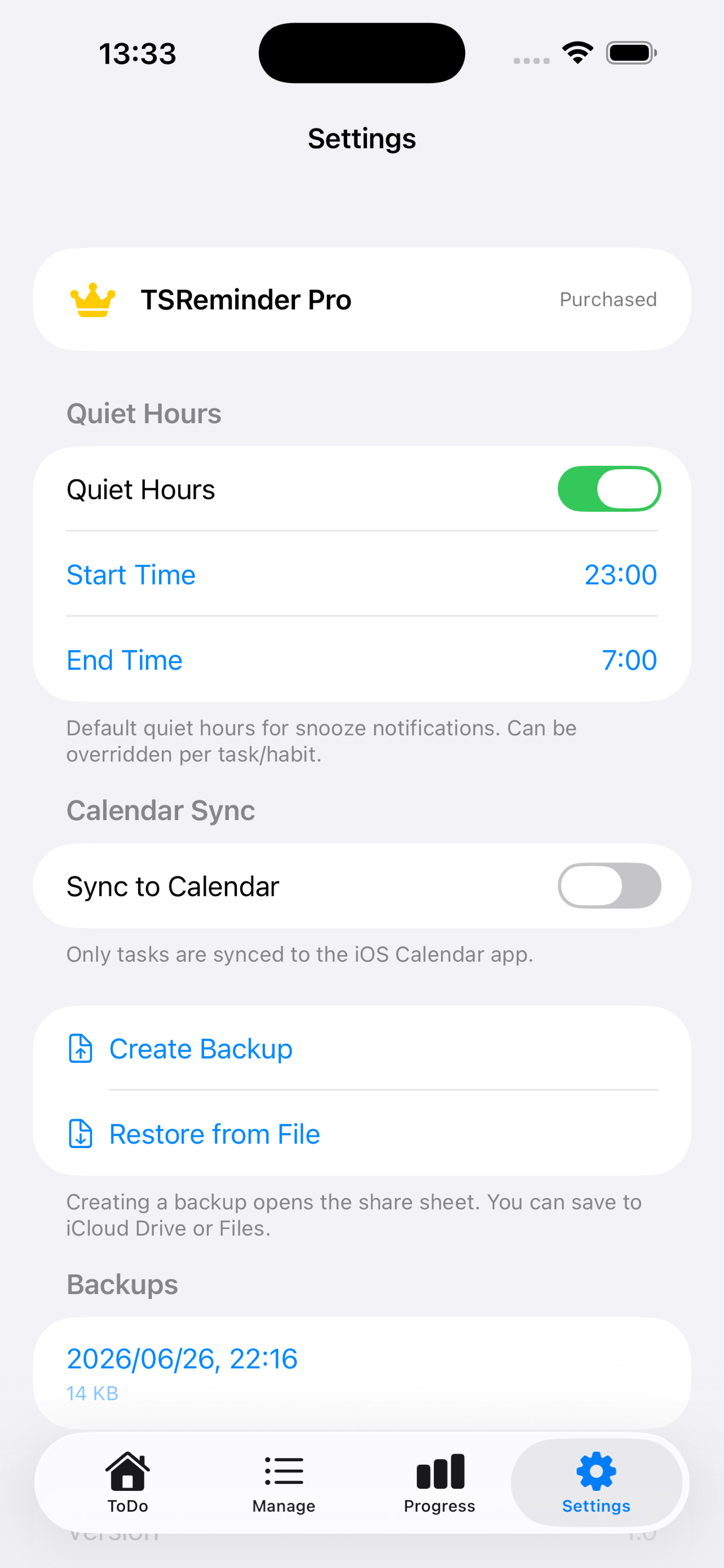 TSReminder screenshot 5