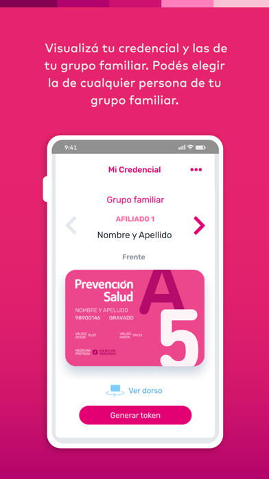 Mi Credencial Prevención Salud Screenshot