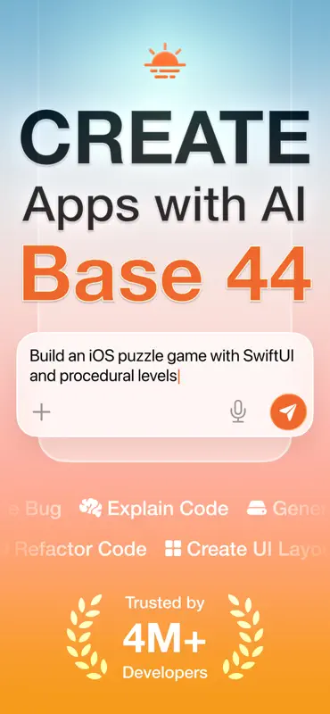 Base44 IDE, AI Code Assistant screenshot 1 of 4