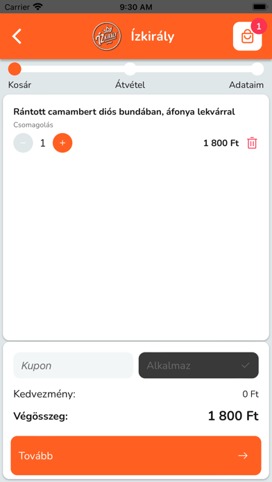 Ízkirály Screenshot