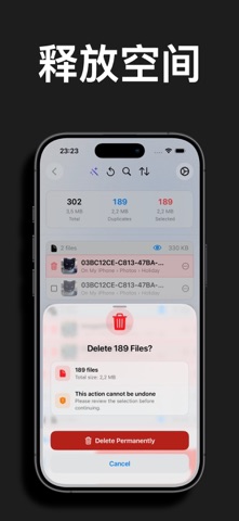 Zero Duplicates: 文件清理 screenshot