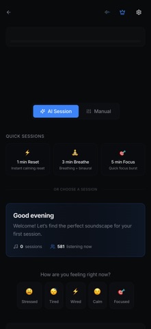 The Binaural - Focus & Sleep Screenshot 2 of 5