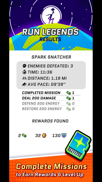 Run Legends: Make fitness fun! Screenshot