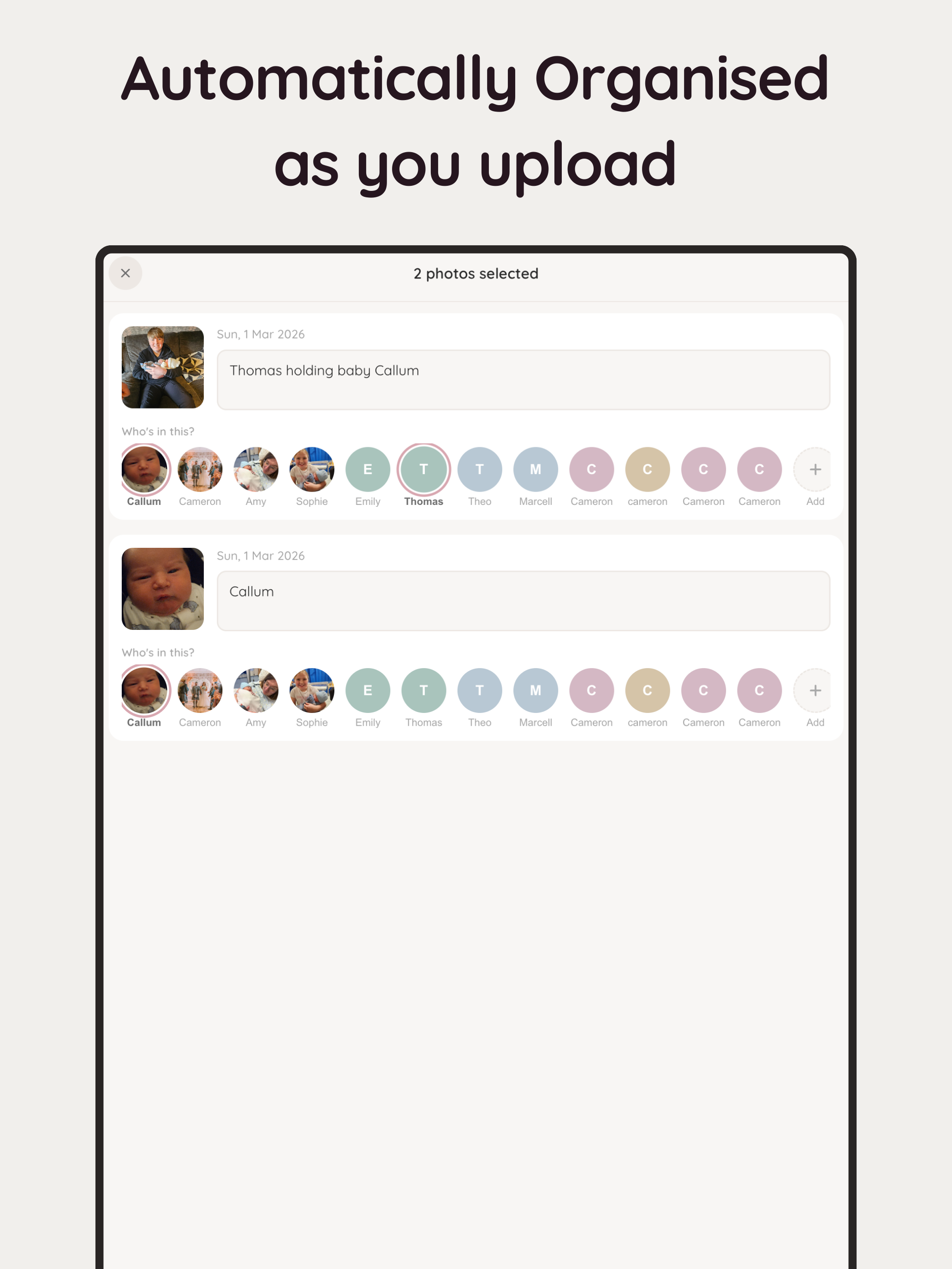 OurPlace Private Family Album screenshot 7