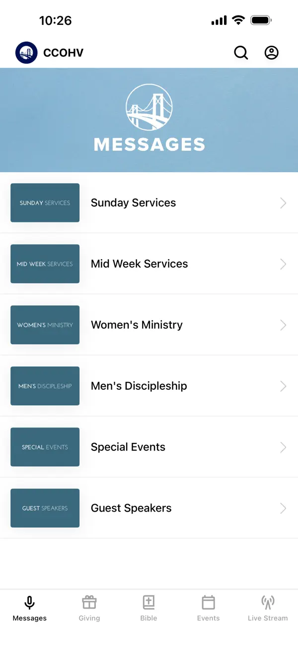 Screenshot #1 pour Calvary Chapel Hudson Valley