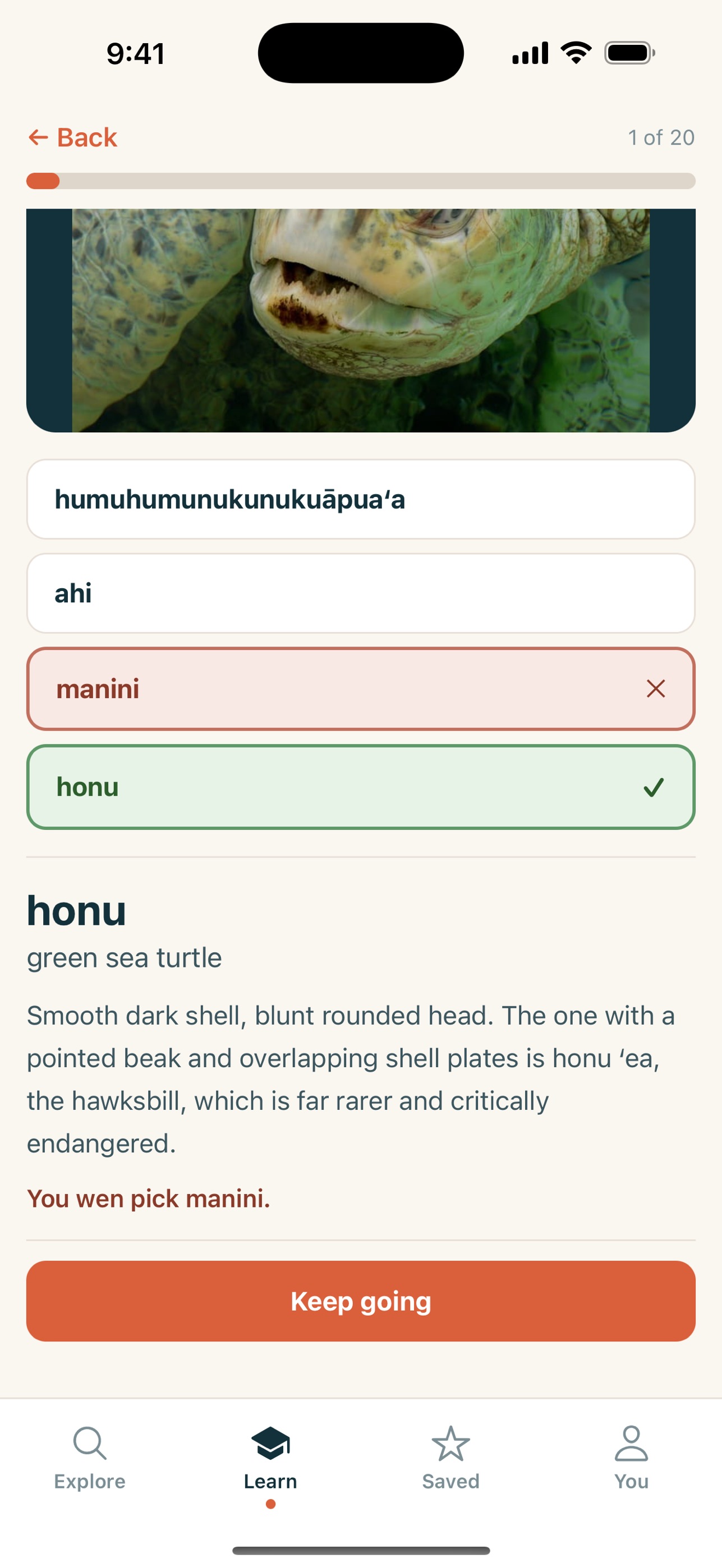 Screenshot 5 of Humuhumu Fish Guide