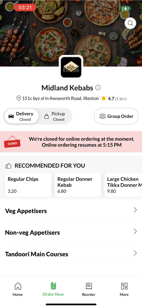 Screenshot #2 pour Midland Kebabs Ilkeston
