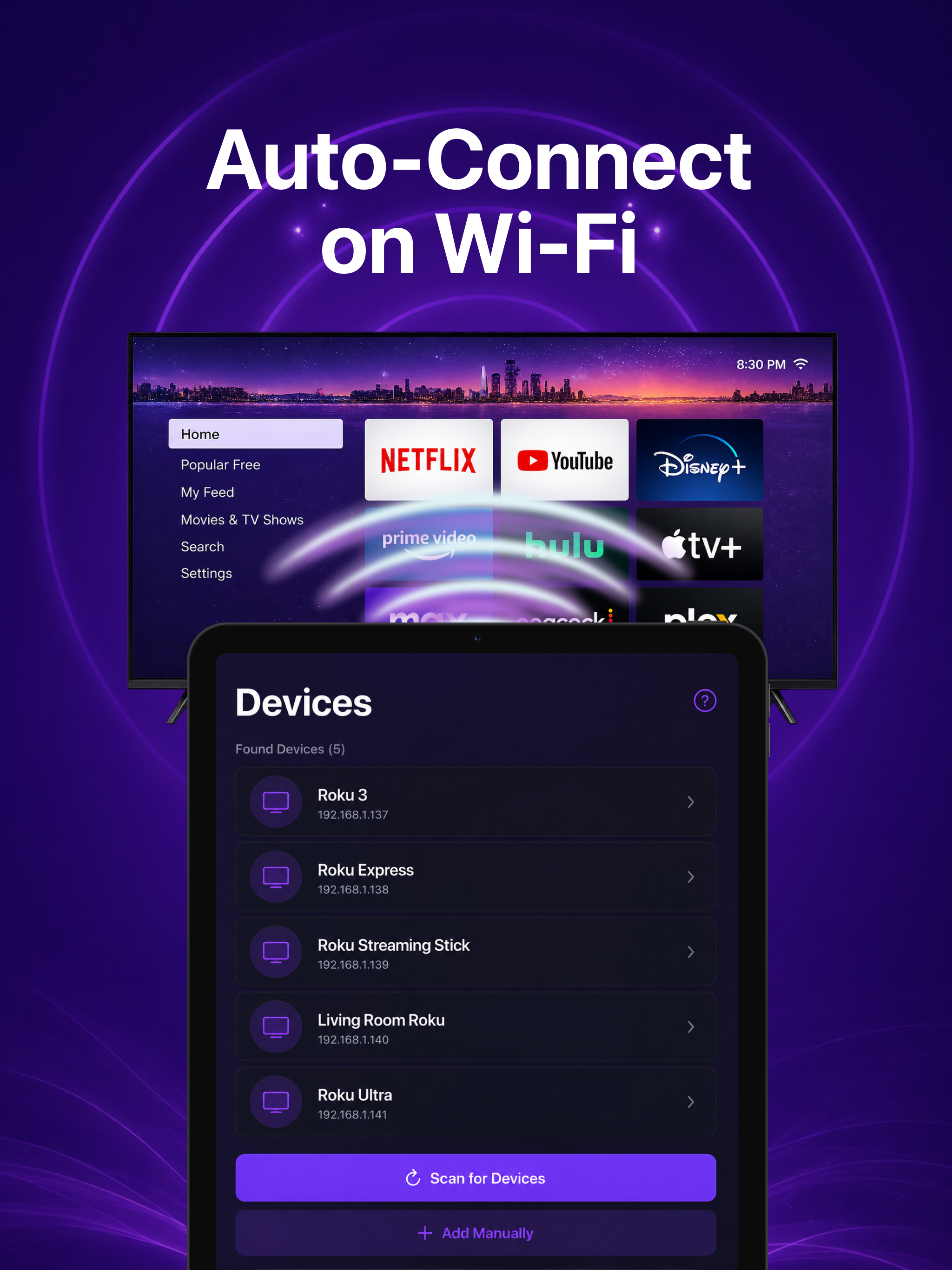 Roku · Remote Control TV