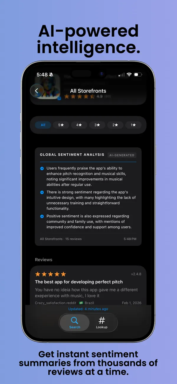 #3. Review Explorer (iOS) Ved: Matthew James Clower