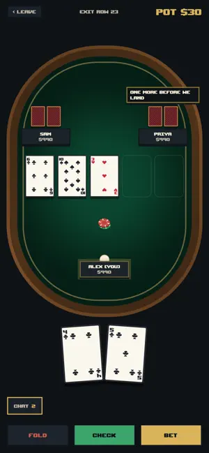 Airplane Mode Poker screenshot 1