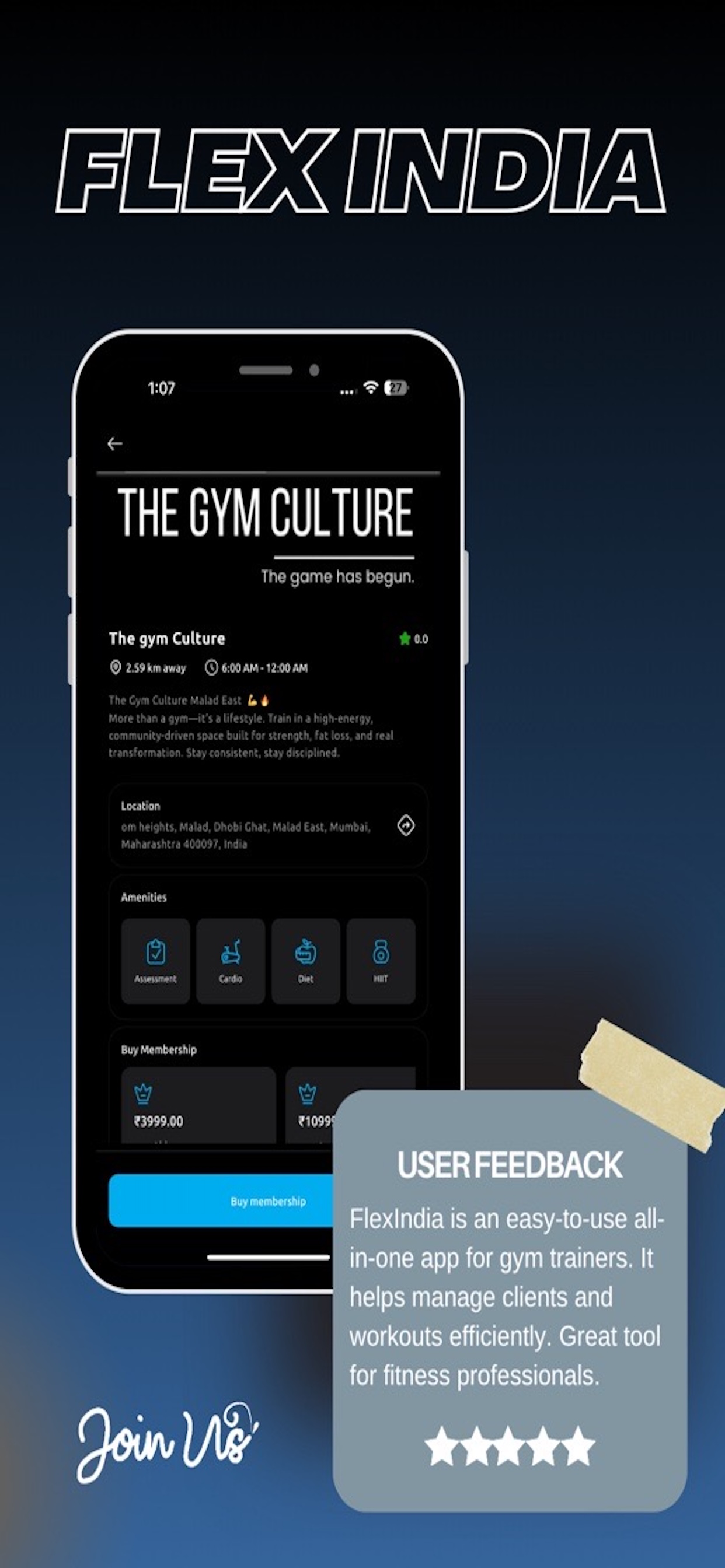 FlexIndia: fitness Marketplace screenshot 5