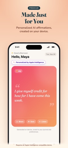 Dayo: Affirmations & Self Care Screenshot 3 of 10